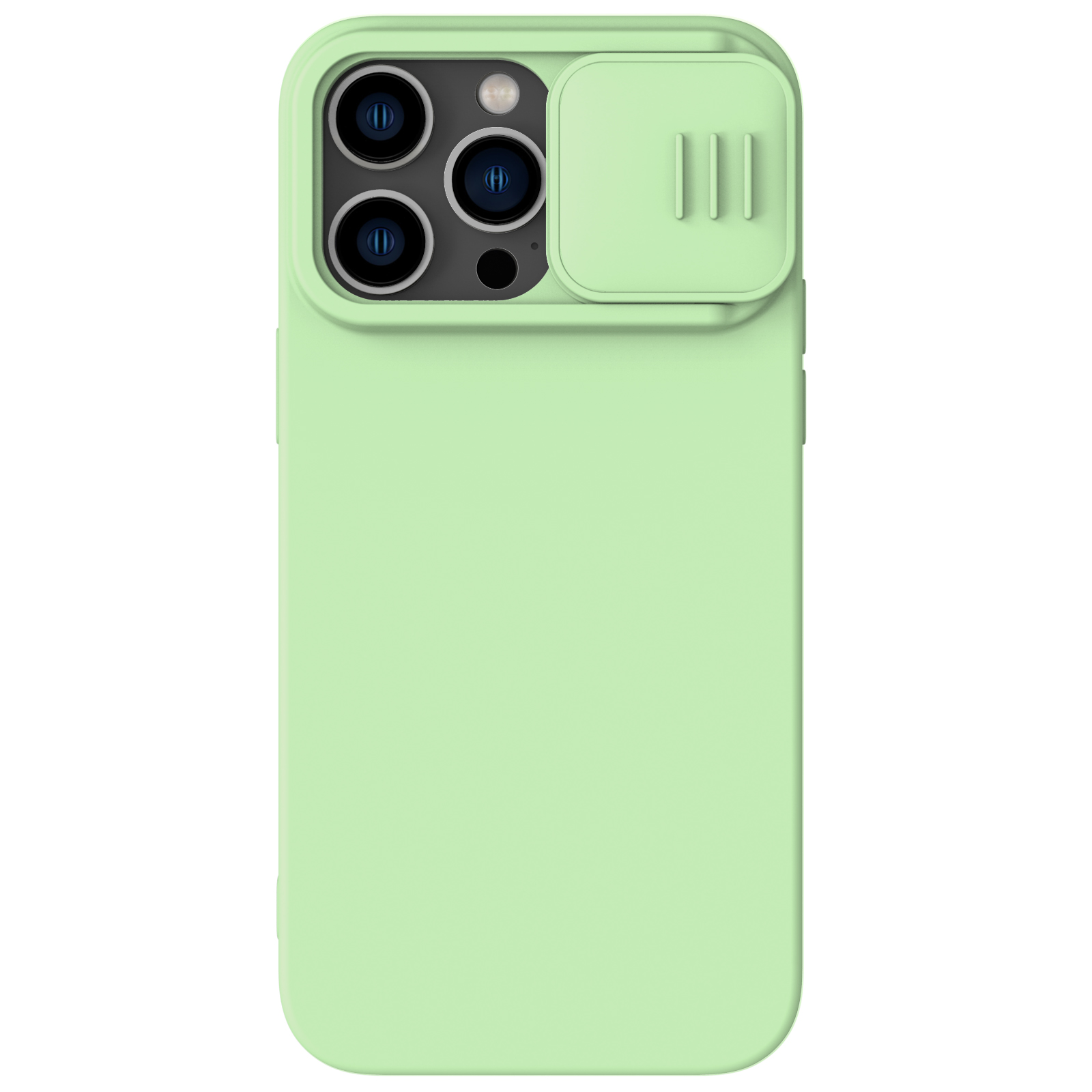 Ốp Lưng Nillkin CamShield Silky Silicone cho iPhone 14 Pro Max - Hàng Nhập Khẩu