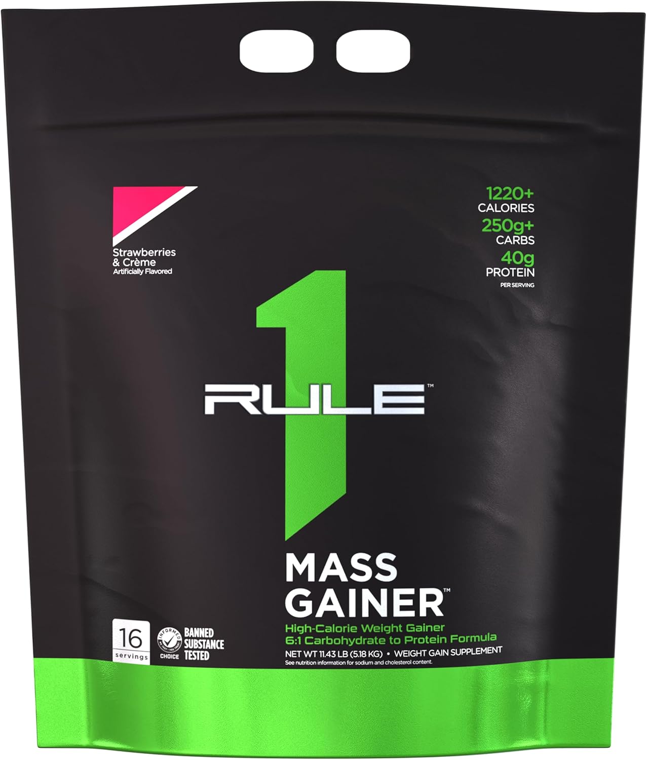 R1 Rule 1 Mass Gainer (5.2KG) Bổ Sung Calories, Protein, BCAA, Creatine Hàm Lượng Cao Giúp Tăng Cân