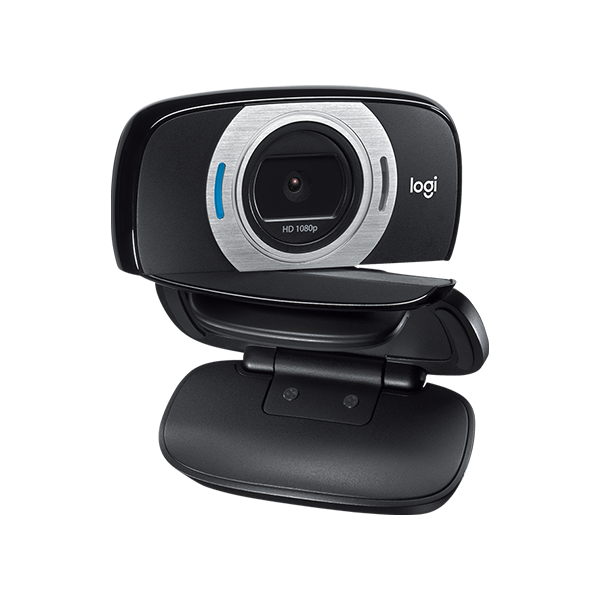 Webcam Logitech C615 1080p HD 30 FPS - Xoay được 360o, tự động lấy nét và chỉnh sáng, mic giảm tiếng ồn, tương thích PC/Laptop - Hàng chính hãng
