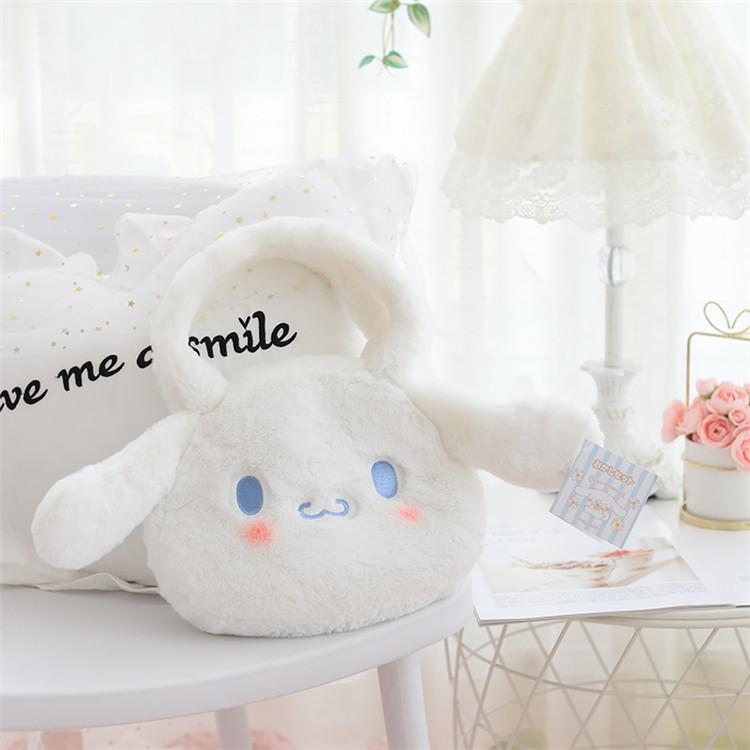 Sanrio Túi Dễ Thương Quế Chó Túi Xách Nữ Sang Trọng Mô Hộp Tiền, Túi Đeo Vai Búp Bê Mặt Dây Chuyền