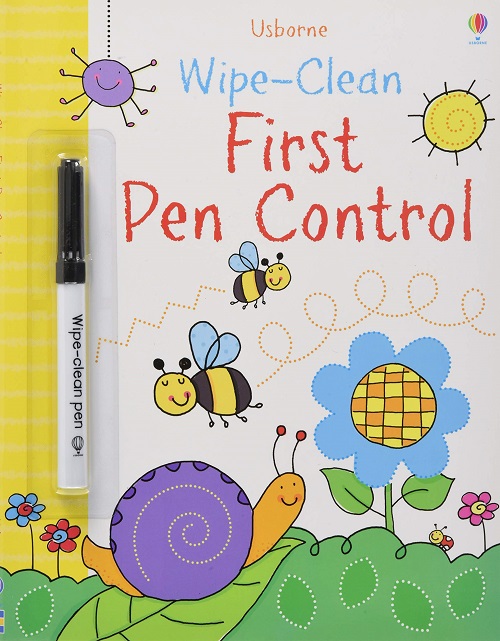 Sách tẩy xóa tiếng Anh - Wipe-Clean: First Pen Control