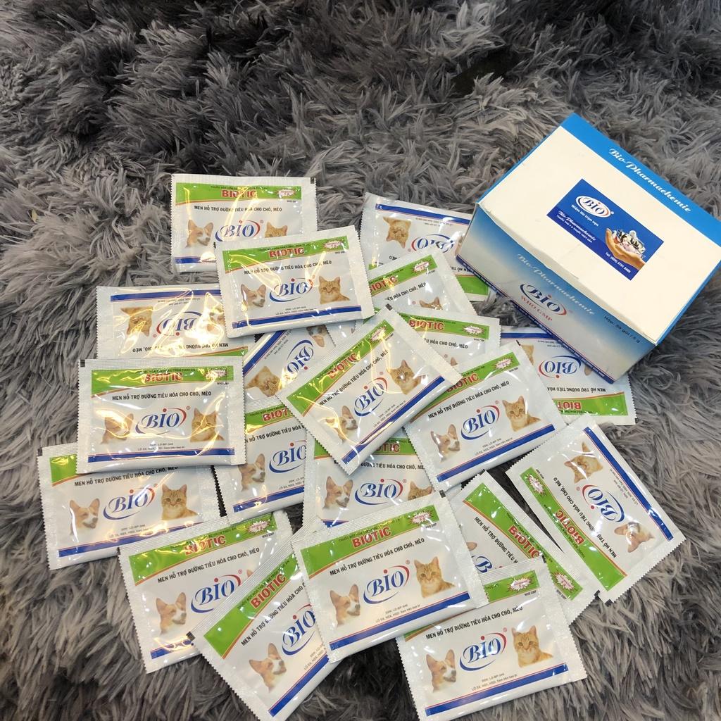 Biotic - Men Tiêu Hóa Hỗ Trợ Đường Tiêu Hóa Cho Thú Cưng, gói 5gr
