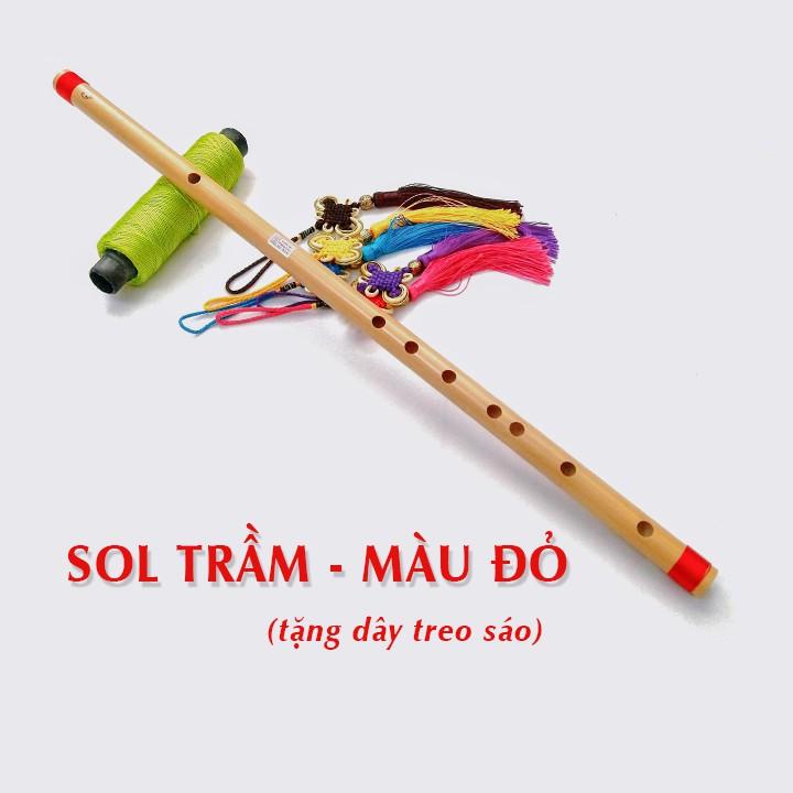 Sáo nứa SOL TRẦM G4 chuẩn âm HL10, chuẩn beat trên từng phím bấm cho người mới tập