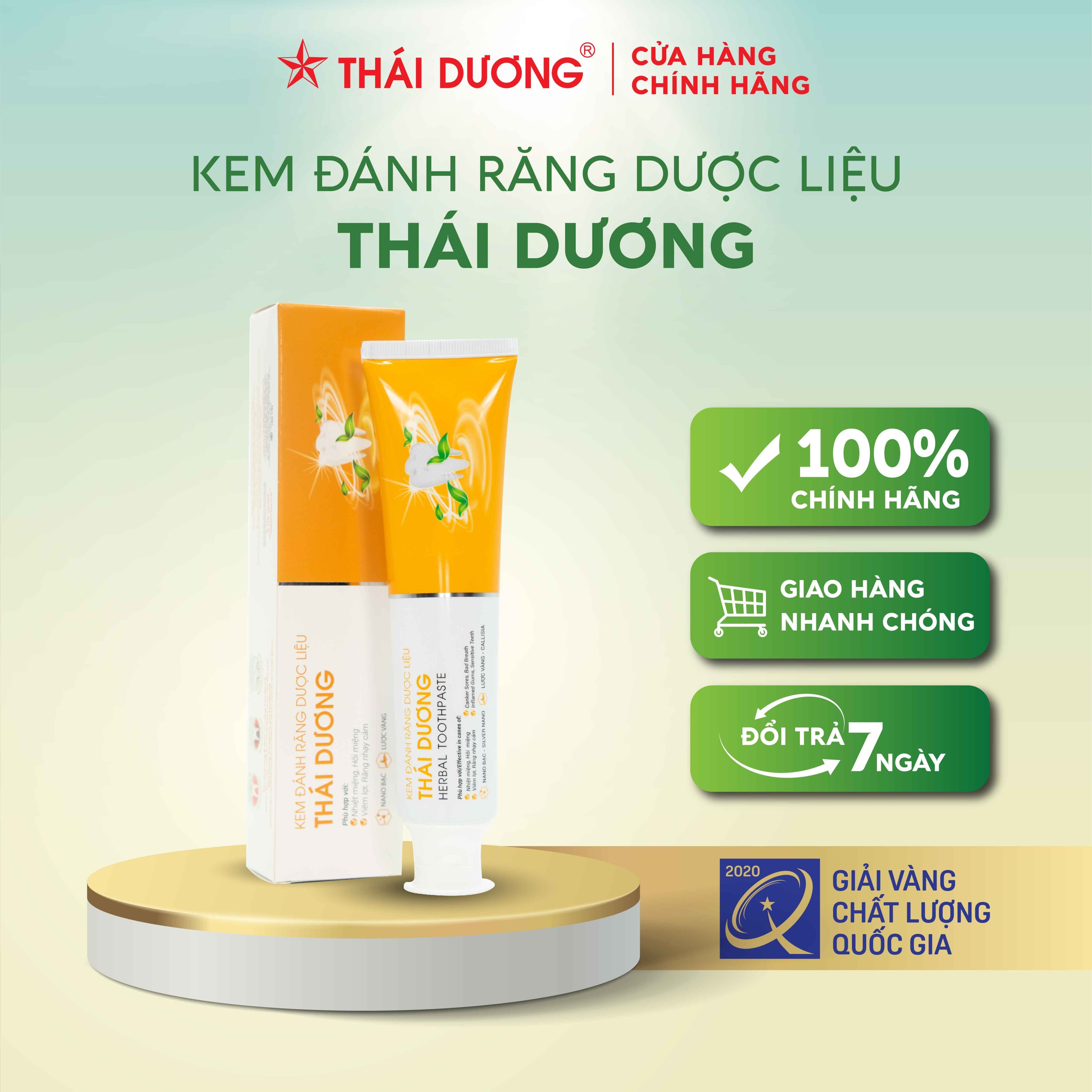 Kem đánh răng dược liệu Sao Thái Dương 150g