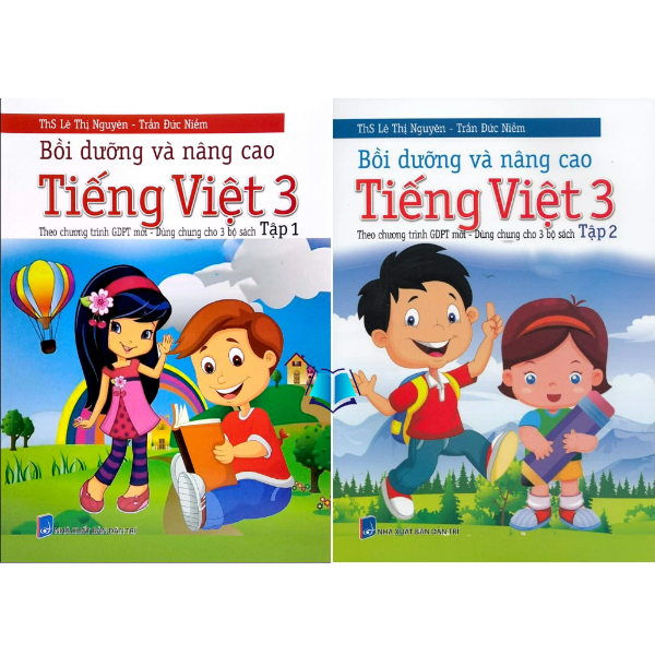Sách - Bồi Dưỡng Và Nâng Cao Tiếng Việt 3 Tập 1+2 ( Theo Chương Trình GDPT Mới )