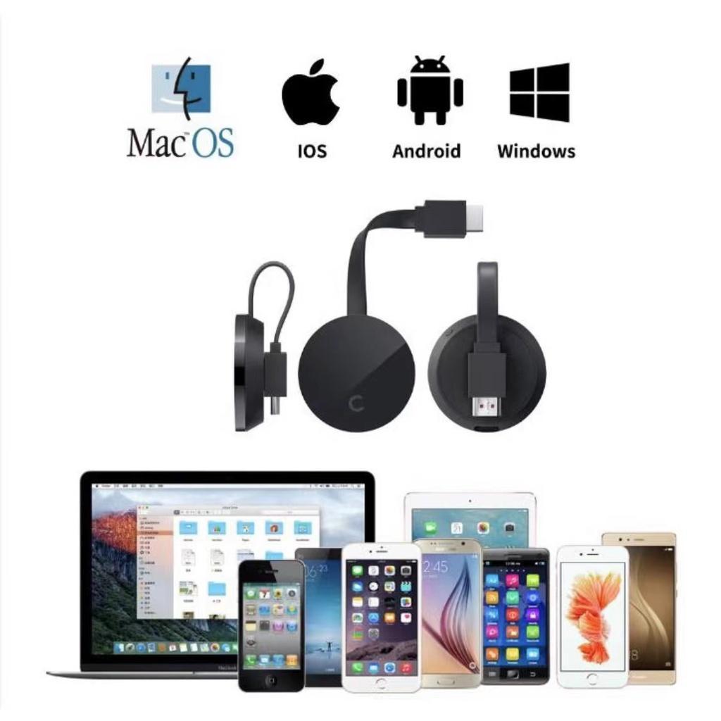 Google Chromecast 3 Nguyên Thế Hệ Thứ Ba Full HD Đen 3rd Thế Hệ Nhập Khẩu Từ Mỹ ^ MK ^