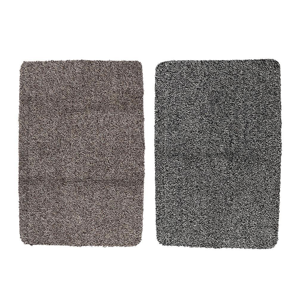 Pet Dog Cat Blanket Clean Suction Carpet Superfine Fiber PVC Dark Grey