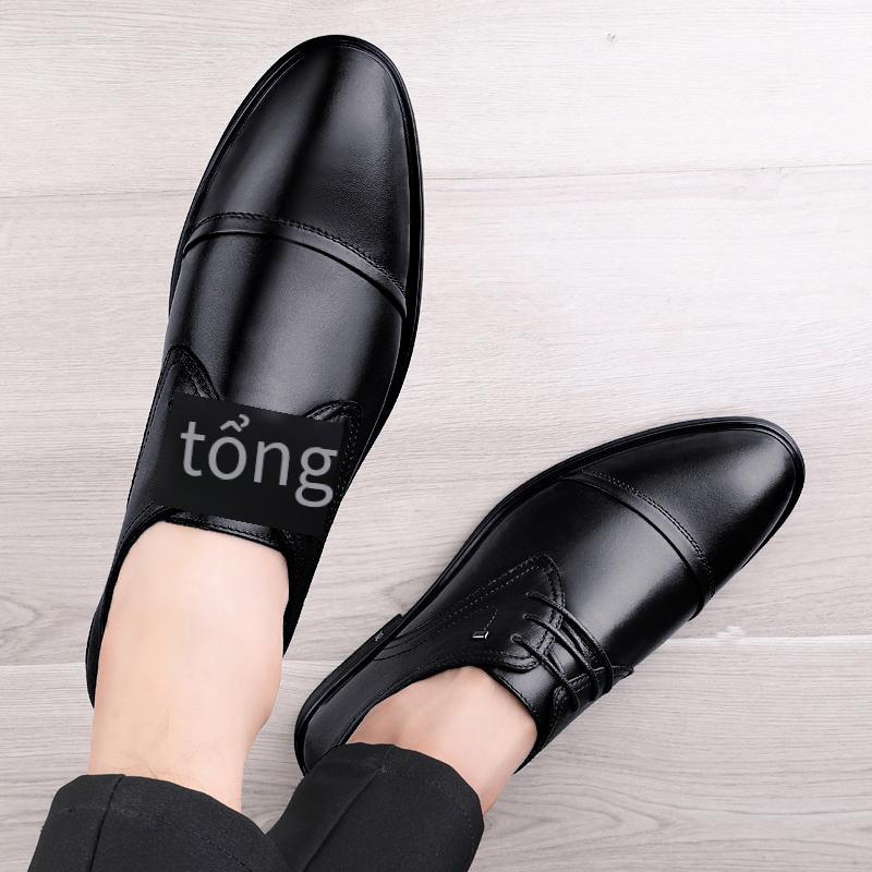 Ưu đãi đặc biệt giày da cặp đôi giày lưới màu đỏ giày công sở hợp thời trang được đề xuất giày đôi