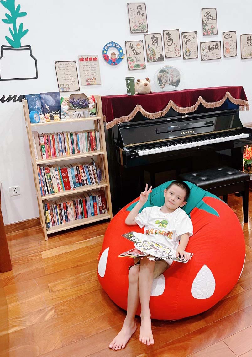 Ghế lười CUCKOO Strawberry