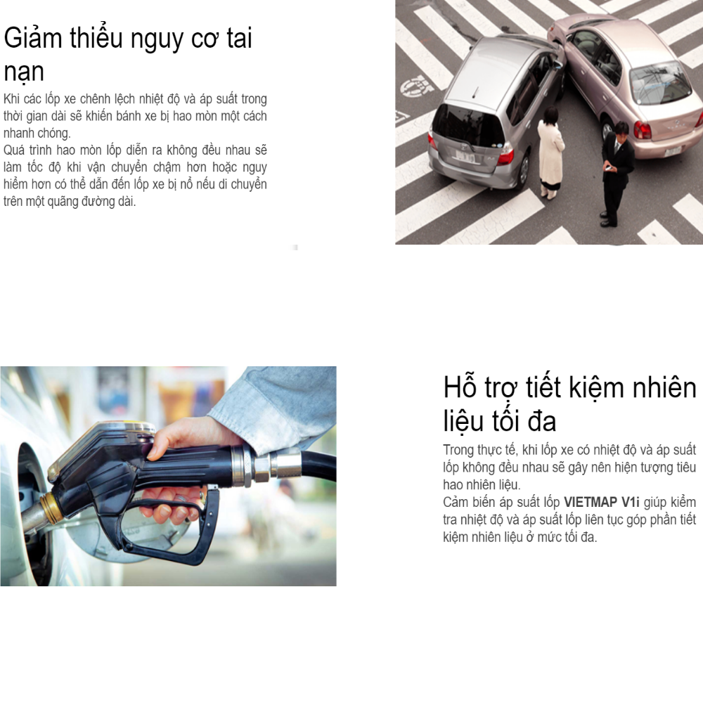 Cảm Biến Áp Suất Lốp Gắn Trong Vietmap V1i - Hàng Chính Hãng