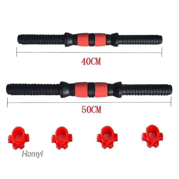 Bộ 2 thanh tạ tay và khóa xoay dùng tập thể hình tại nhà