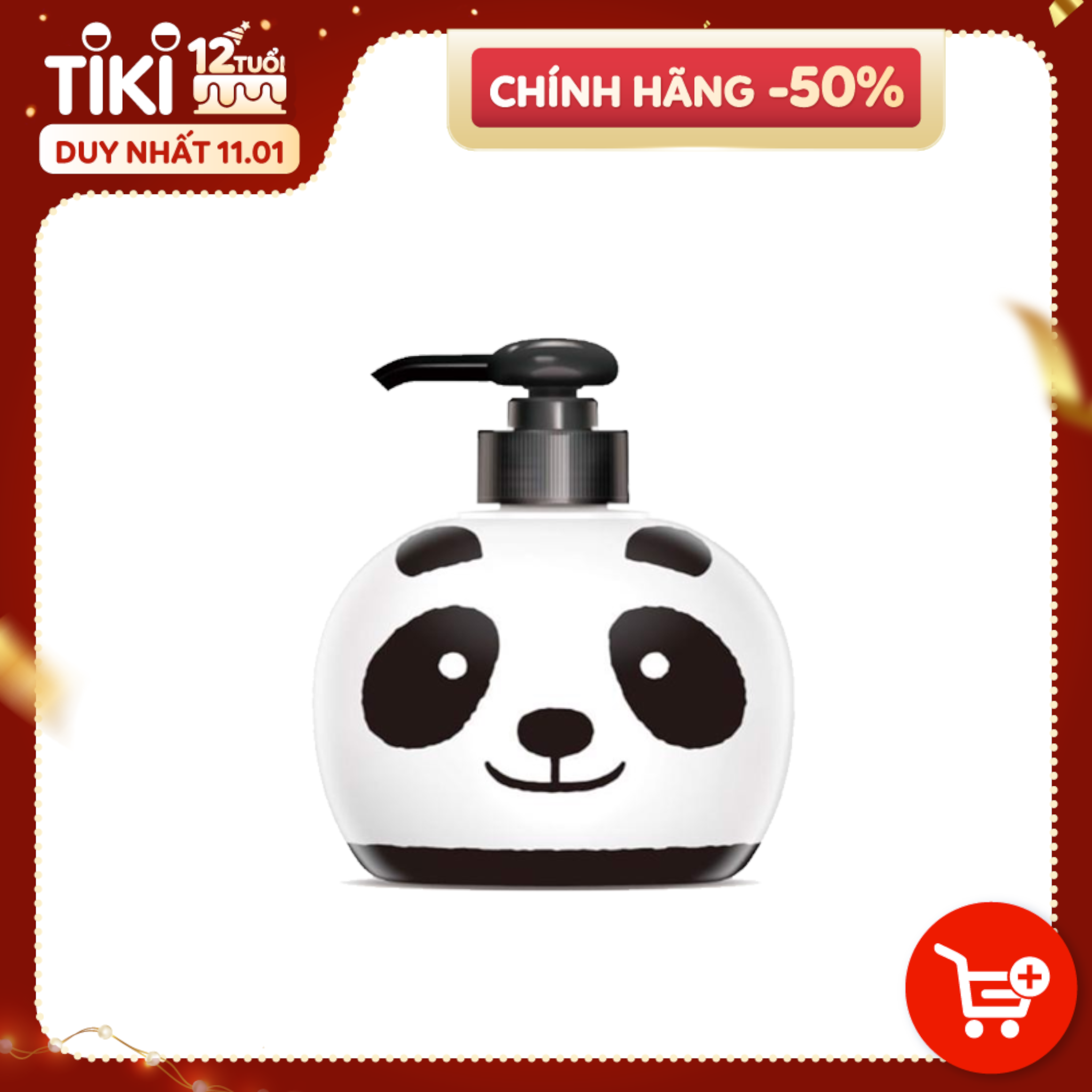 Nước rửa tay KHÁNG KHUẨN cho bé 300ml Power Panda