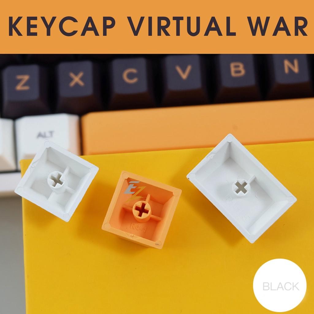 Keycap cho bàn phím Virtual War Cherry Profile Thick PBT 141 Phím