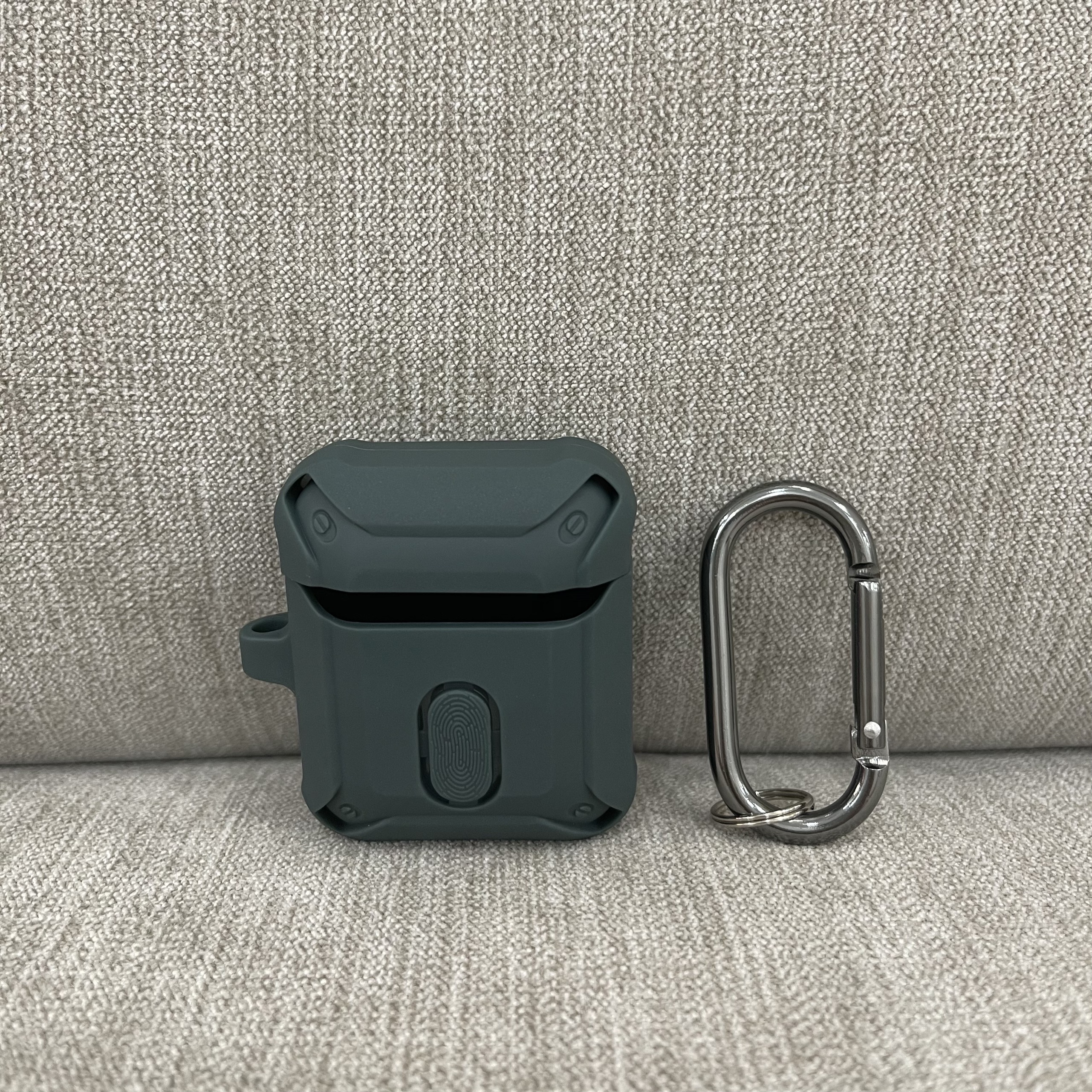 Case Chống Sốc 360 Độ Cho Airpods 1 / Airpods 2 -  Màu Xanh Rêu