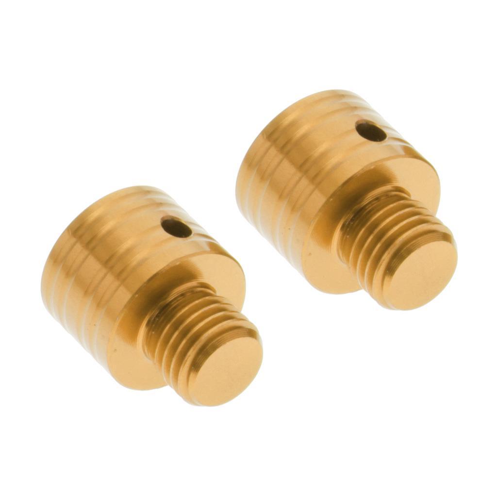 2x Motorcycle ATV Mirror Adapter for    125 150 155 2015-18 Black