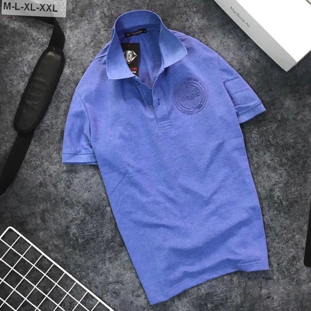 Áo thun nam Authentic dập nổi cao cấp