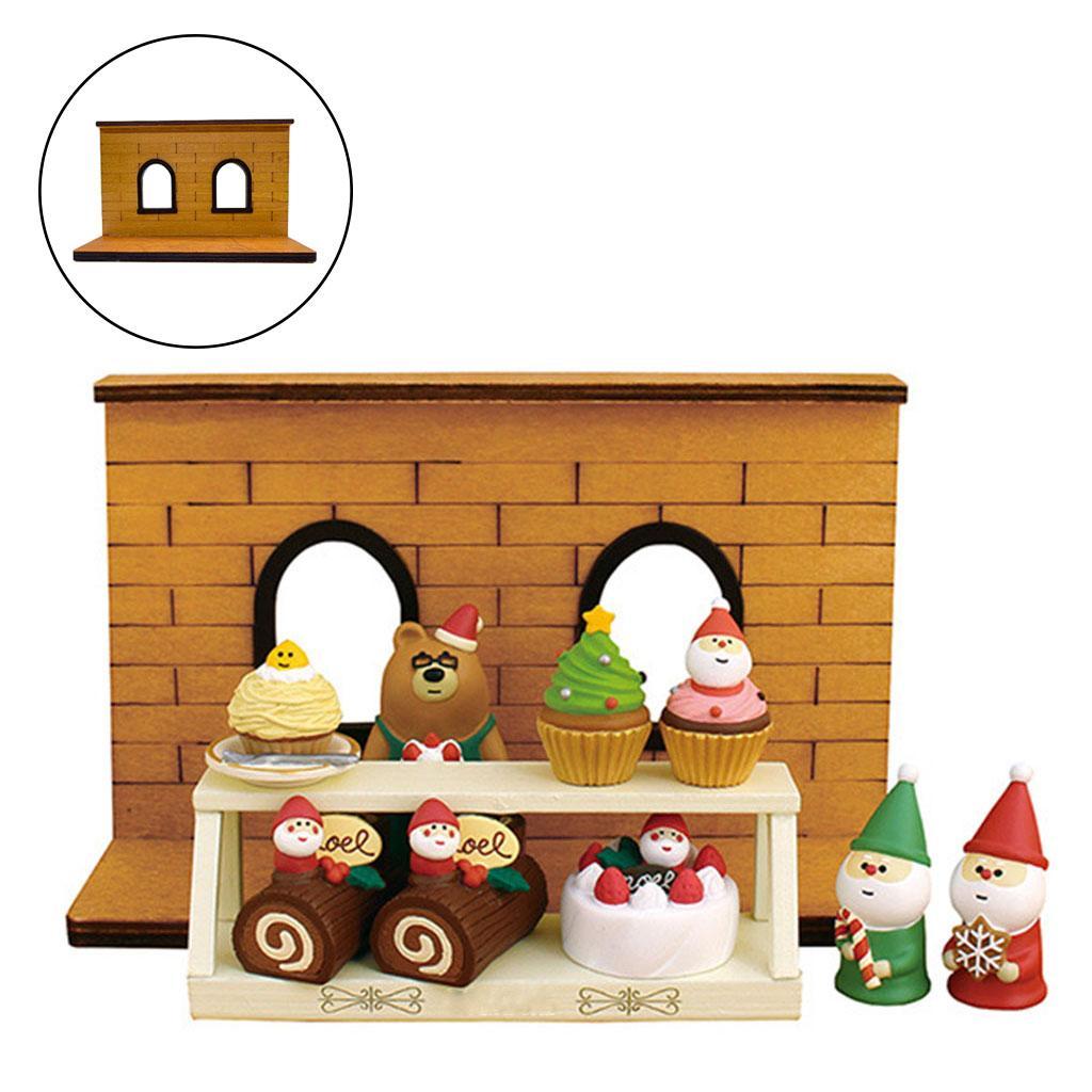 Dollhouse Wooden  Background Board  Style 1