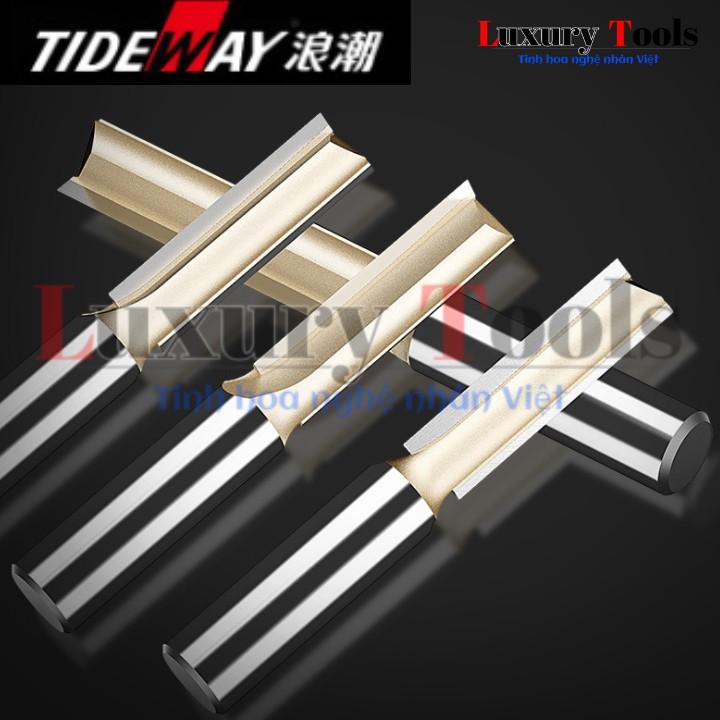 Mũi phay gỗ CNC Tideway - mũi soi lấy nền,phay rãnh cao cấp