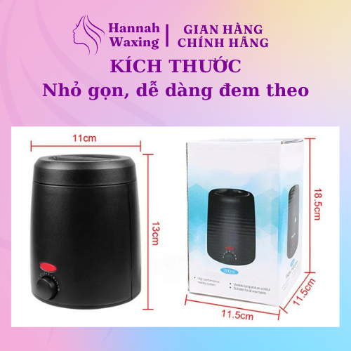 Pro 200 Mini - Nồi Nấu Sáp Wax Lông Chống Dính siêu bền, nấu sáp nhanh chóng, dễ dàng sử dụng tại nhà & spa | Hàng Cao Cấp