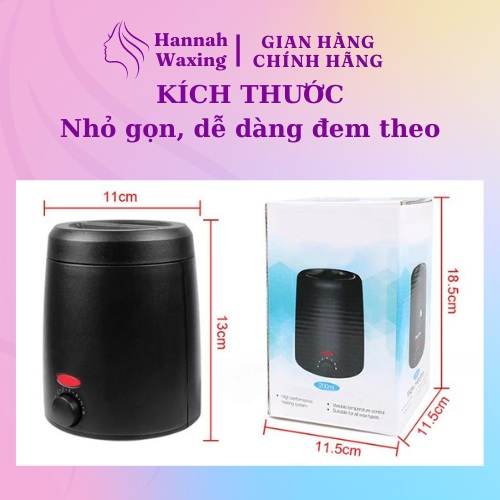 Pro 200 Mini - Nồi Nấu Sáp Wax Lông Chống Dính siêu bền, nấu sáp nhanh chóng, dễ dàng sử dụng tại nhà &amp; spa | Hàng Cao Cấp