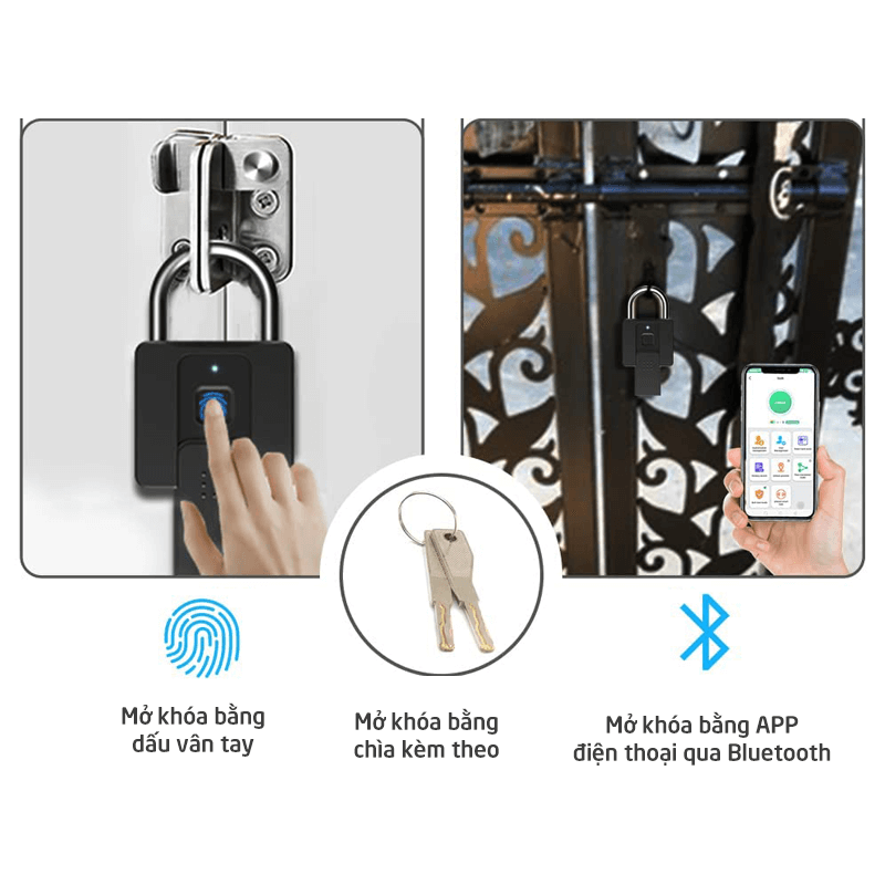 Khóa vân tay-Bluetooth KL15Key