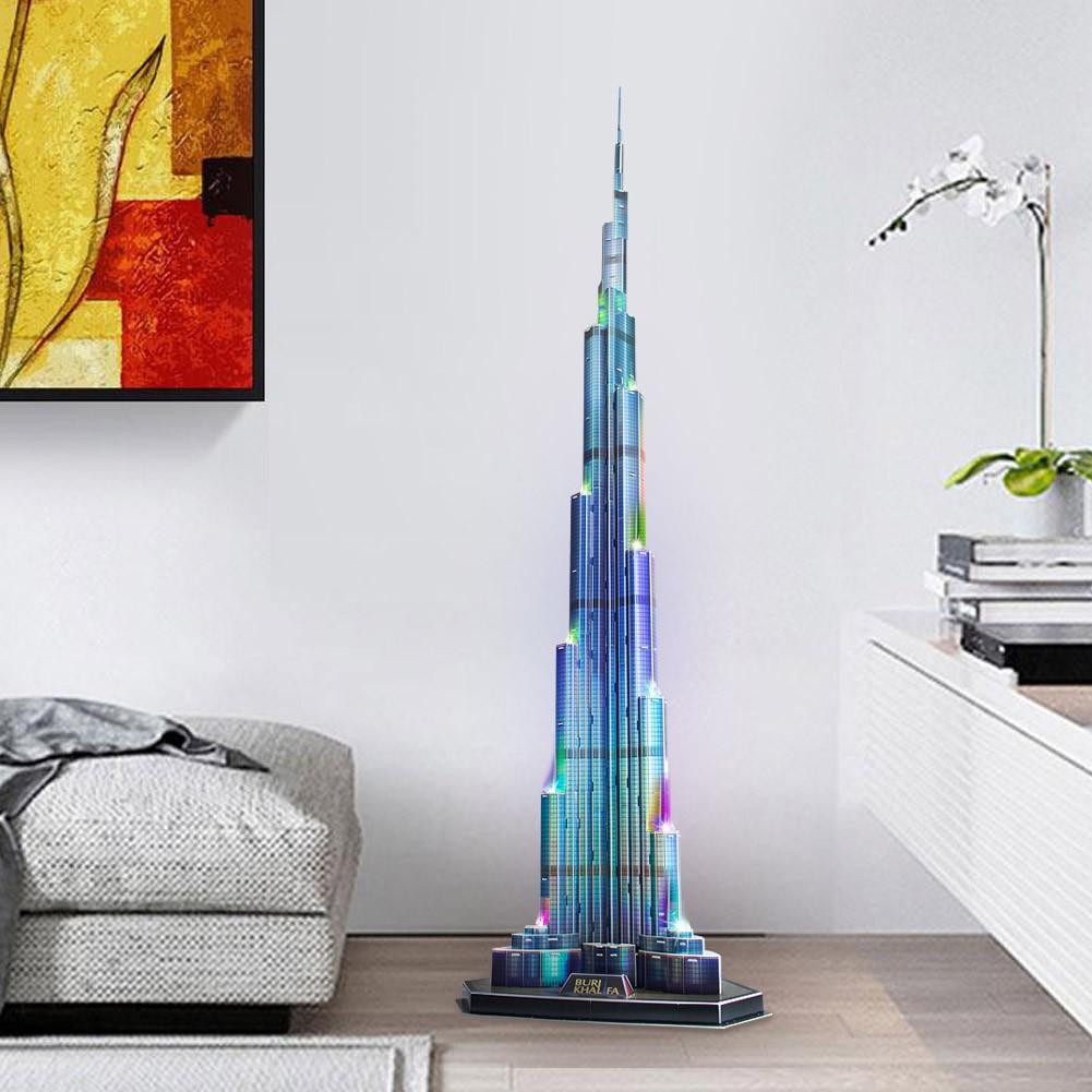 Mô hình giấy 3D - Led Burj Khalifa L133h