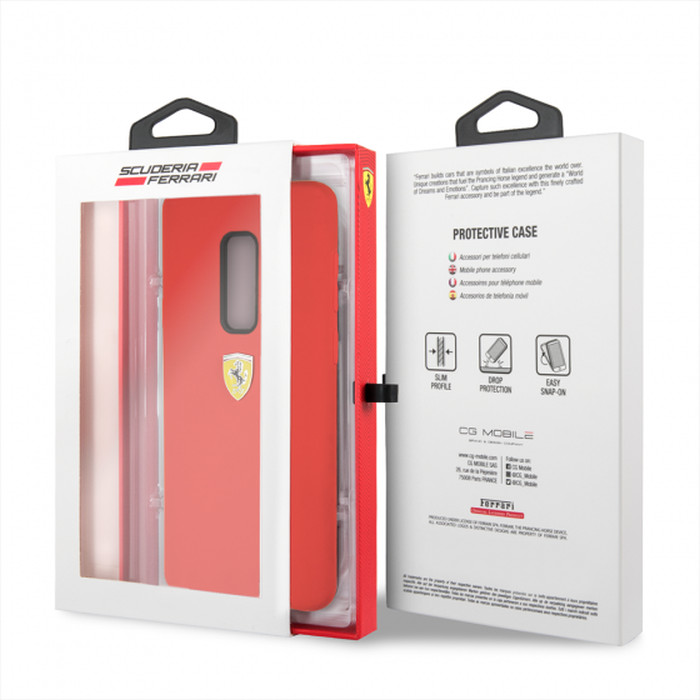 Ốp Lưng dành cho Samsung Galaxy S9 Plus, Ferrari - HÀNG NHẬP KHẨU