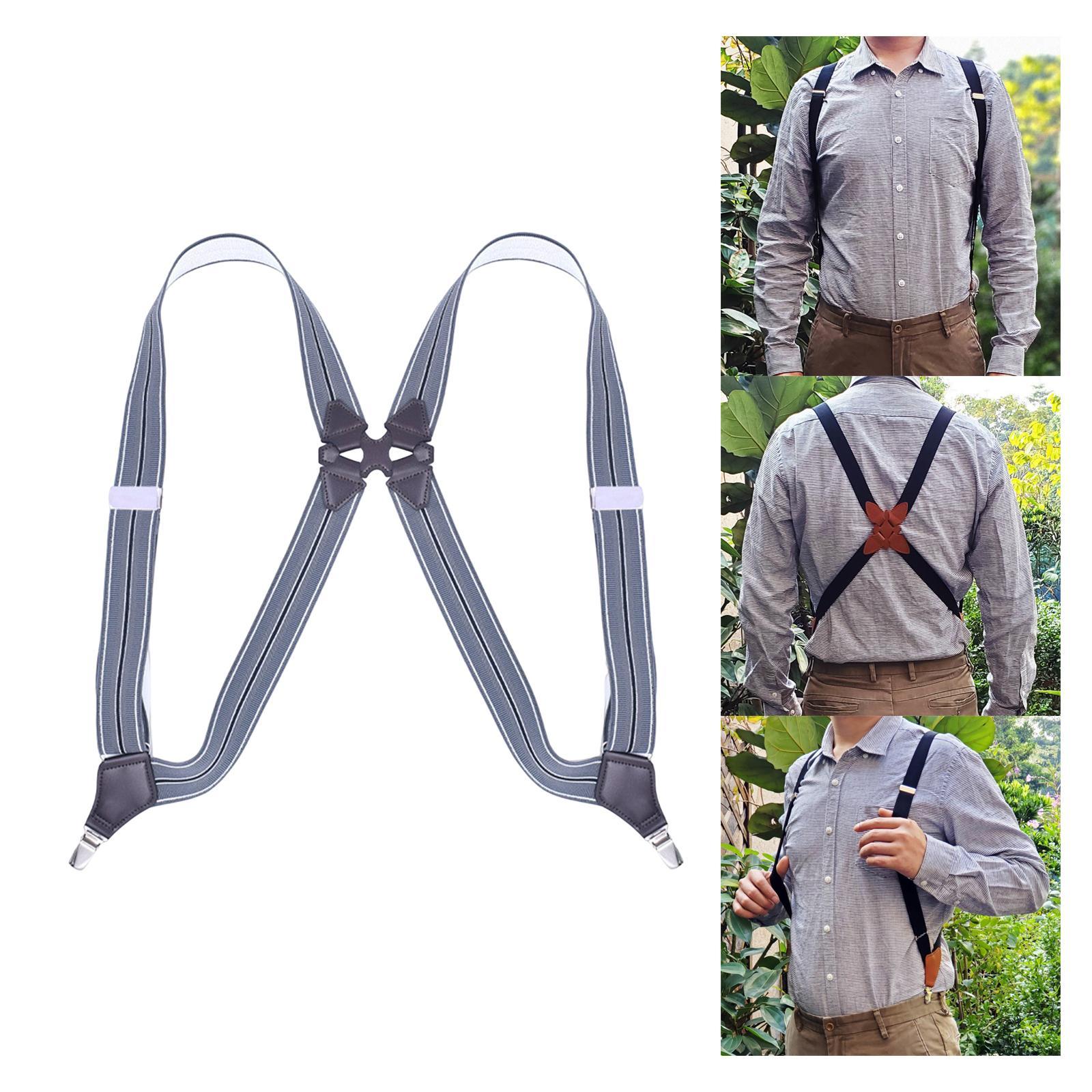 Men Women Suspenders Trousers Suspender Y Shaped Suspender for School Choir Party Wedding