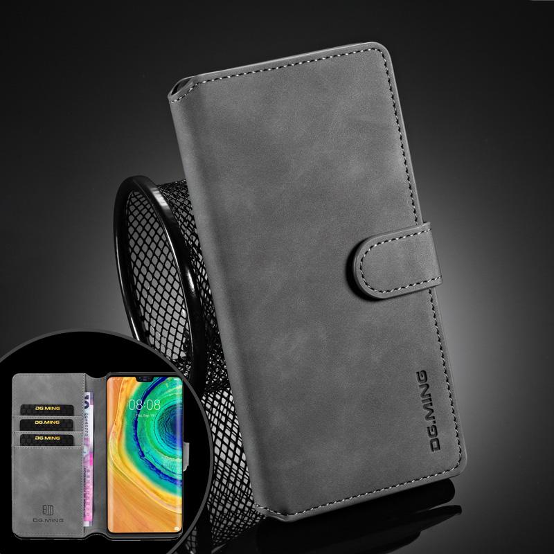 Bao Da Phong Cách Retro Có Ngăn Đựng Thẻ Cho Samsung A91 / S10 A81 / Note10 Lite A71 A51 M31 S7