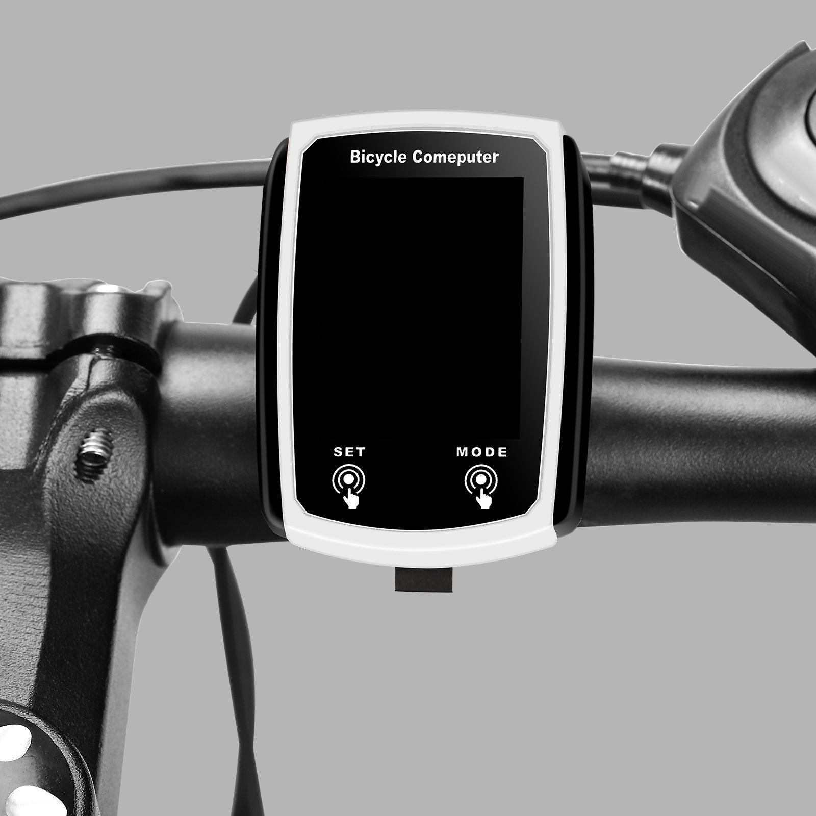 Bike Computer Backlight Cycling    LCD Display