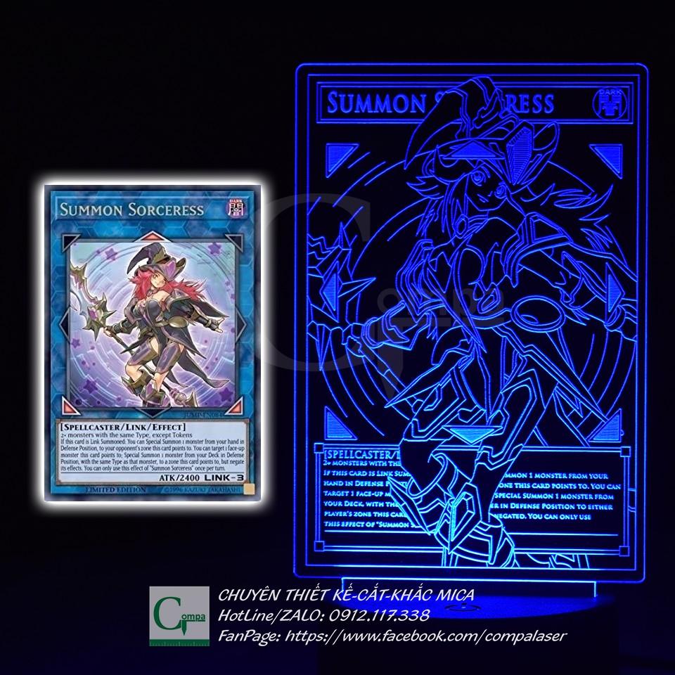 Đèn Ngủ Yugi-Oh Summon Sorceress Type 01