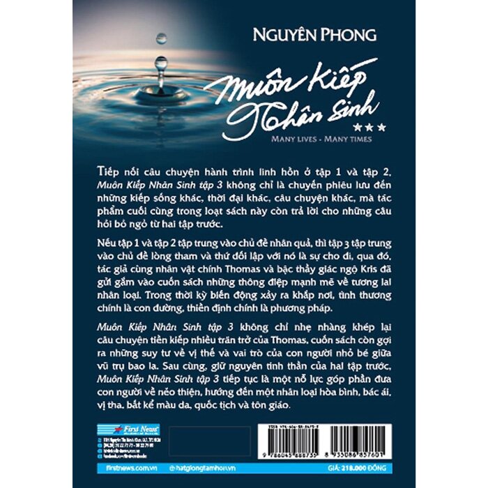 Sách Muôn Kiếp Nhân Sinh 3