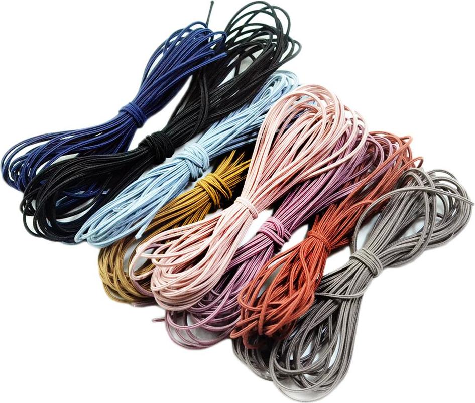 Set 7/8 Dây Thun Dùng Tự Làm Đồ Buộc Tóc - Tùy chọn kích thước