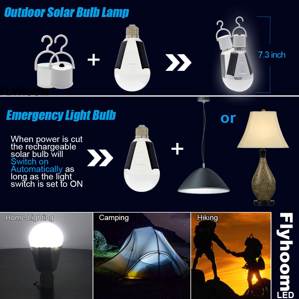 Bóng Đèn LED Di Động Năng Lượng Mặt Trời