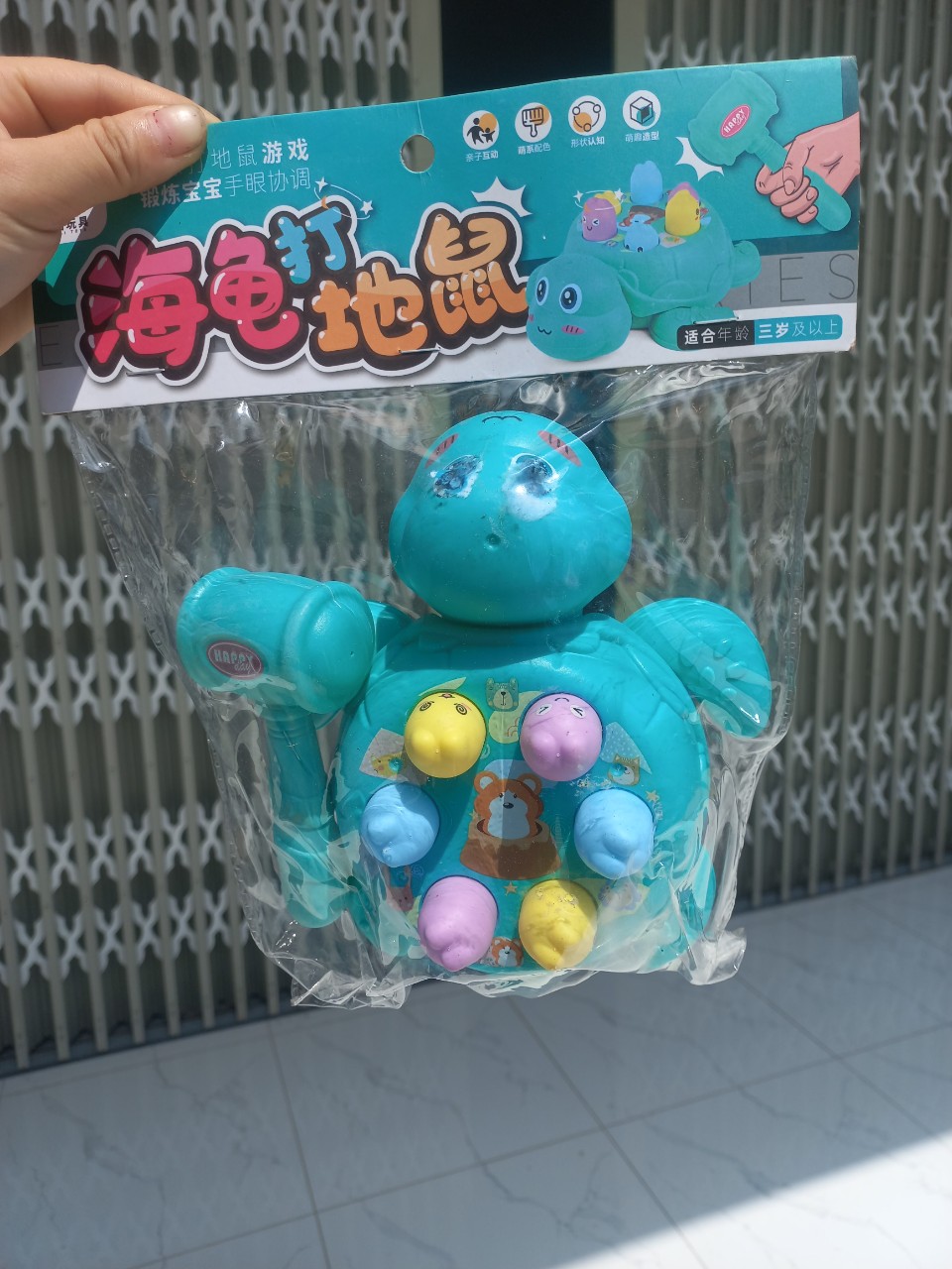 Đồ chơi đập thú con rùa