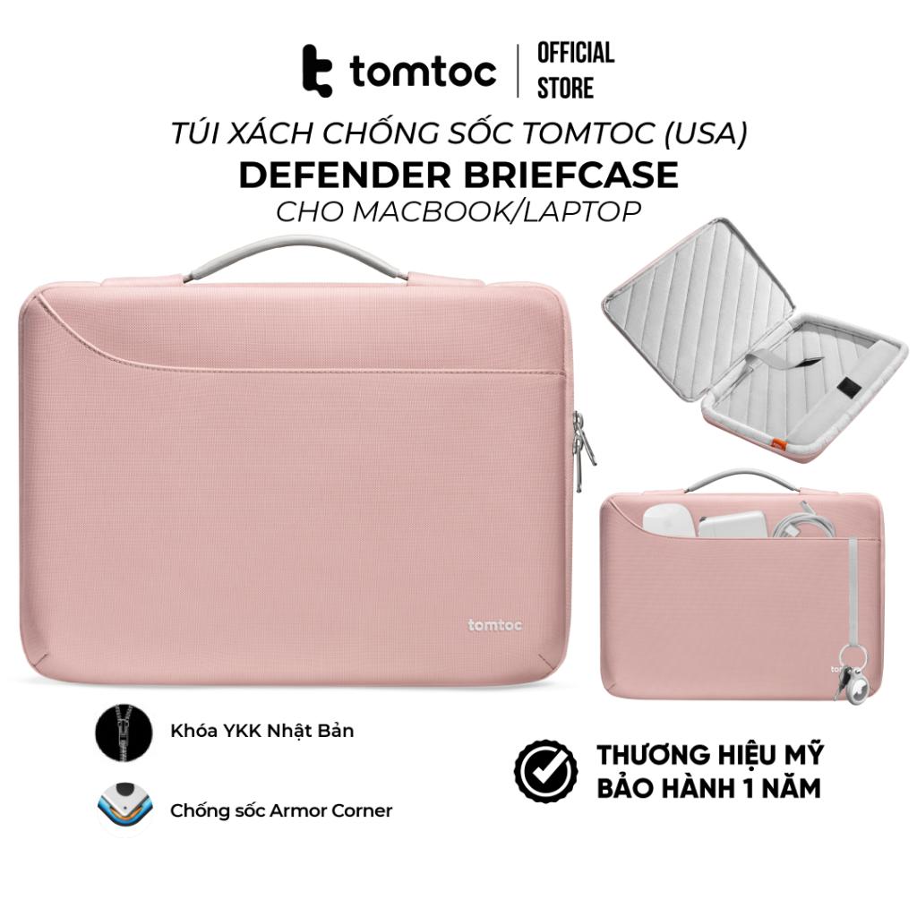 Túi xách chống sốc Tomtoc Spill-Resistant cho Macbook Air/Pro 13/ Pro 14/ Air 15/ Pro 16 và Laptop - Hàng chính hãng