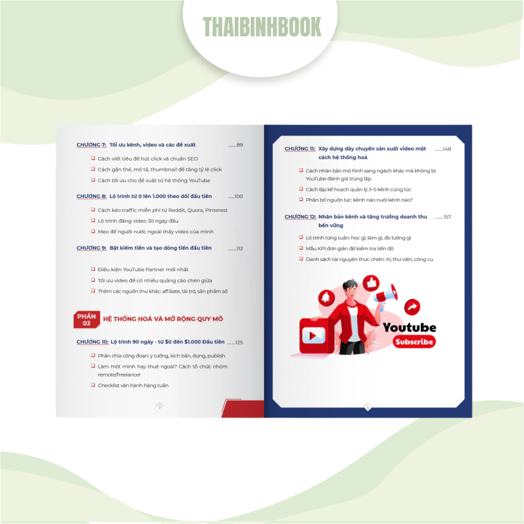 Sách - Kiếm tiền xuyên biên giới từ Youtube - Hướng dẫn + kinh nghiệm thực chiến