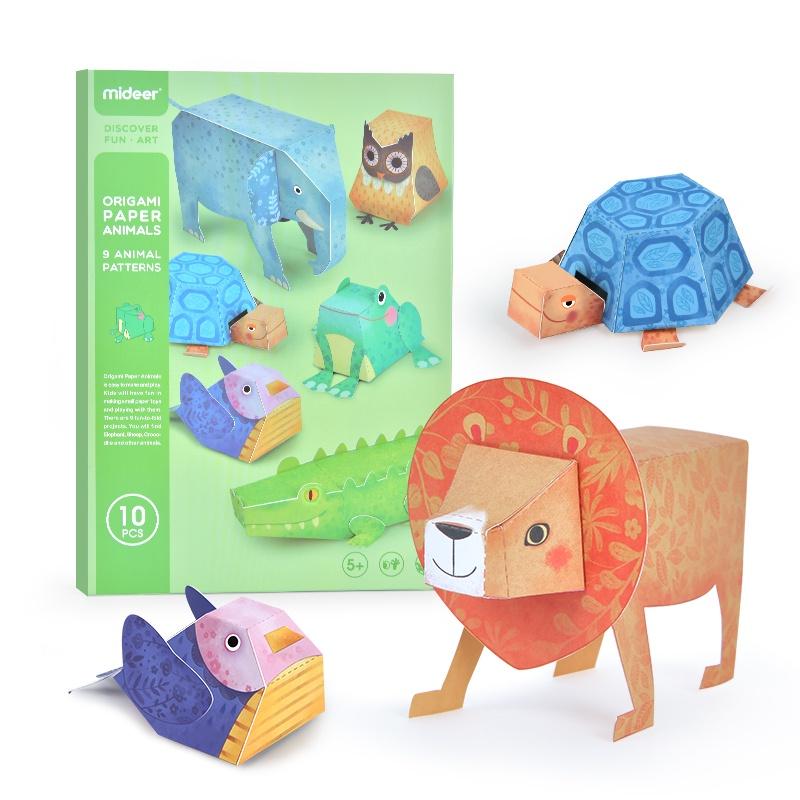 Origami Gấp Thủ Công Các Con Vật , Đồ Chơi Giáo Dục Cho Bé