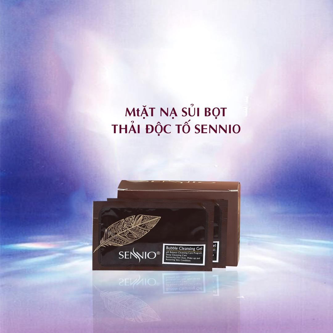 Mặt nạ sủi bọt thải độc tố sennio