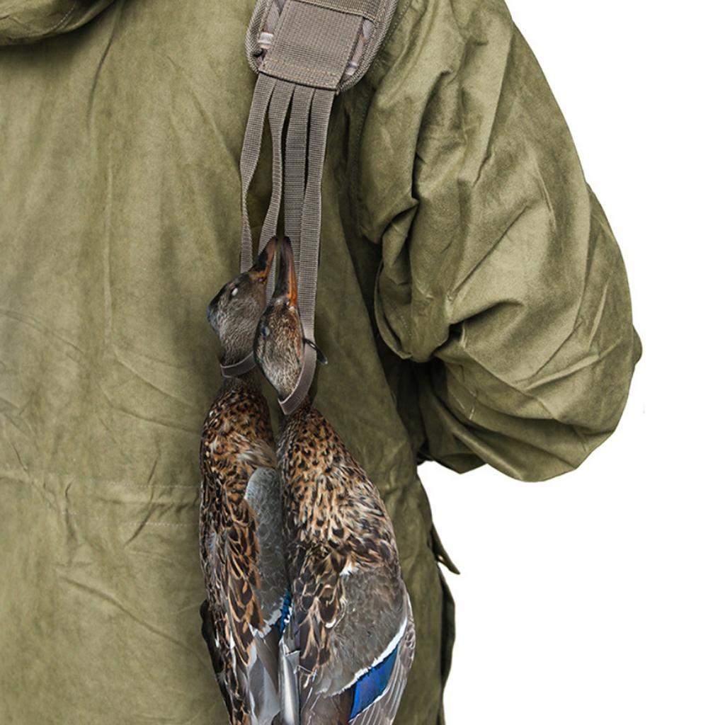 Durable Duck Game Strap Belt Game Carrier Pigeon Waterfowl Decoy Bag Camouflage