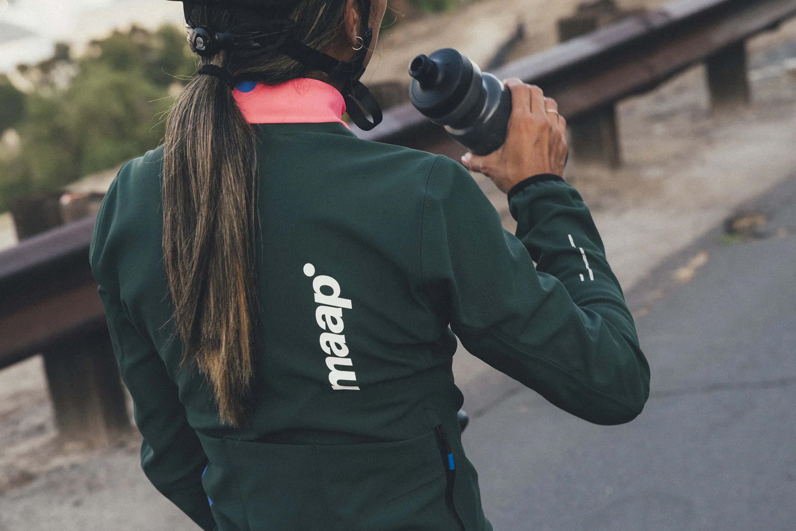 Áo Thể Thao Đạp Xe Nữ MAAP Women's Training Winter Jacket - Sycamore