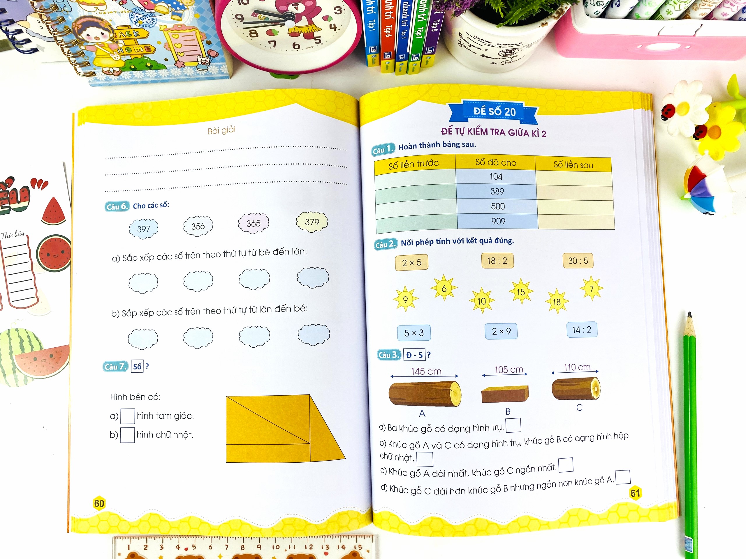 Sách - 45 Đề Ôn Luyện Và Kiểm Tra Toán 2  - Biên Soạn Theo Chương Trình Giáo Dục Phổ Thông Mới - ndbooks