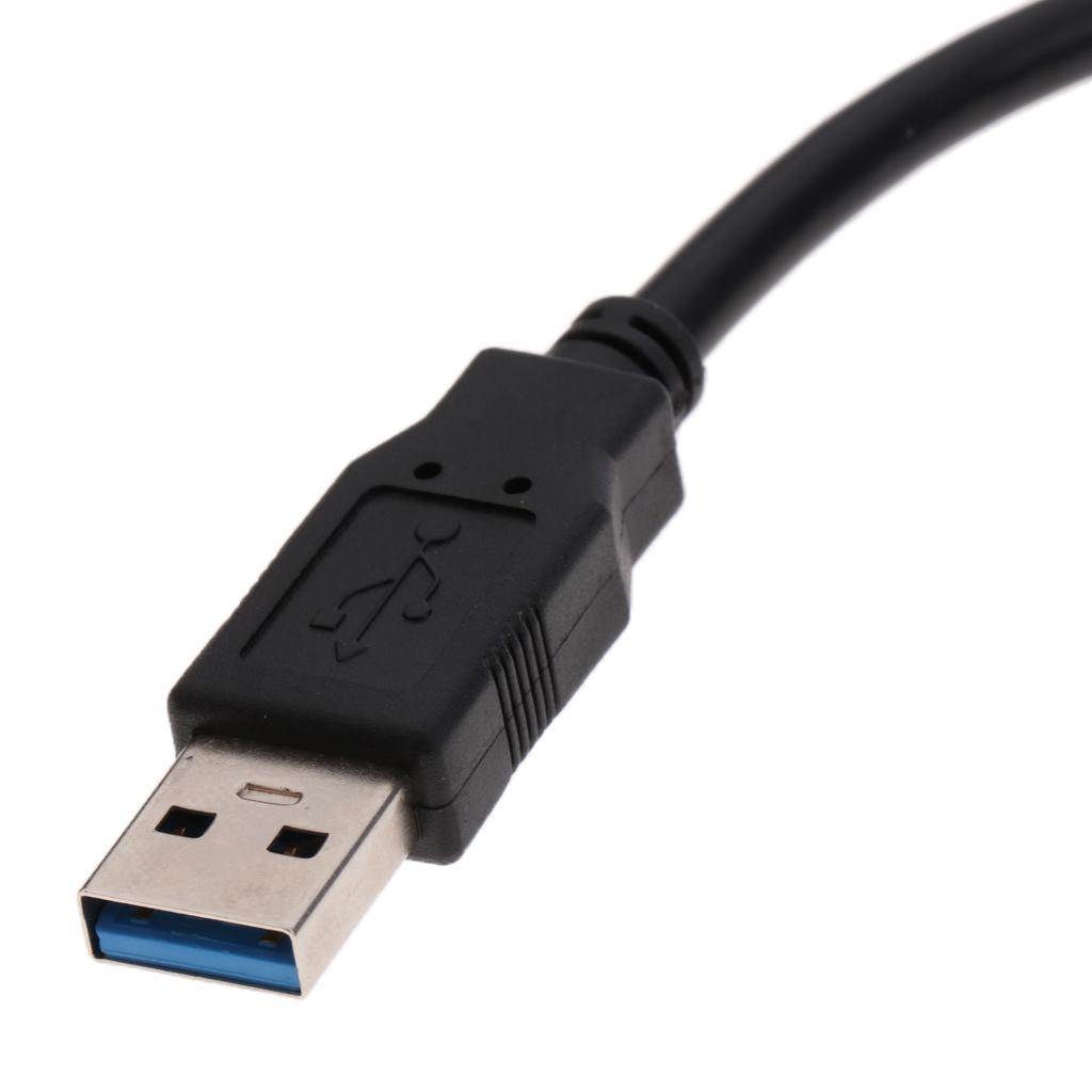 USB 3.0 to VGA External Video Card Multi Monitor Adapter Cable for Laptop #1