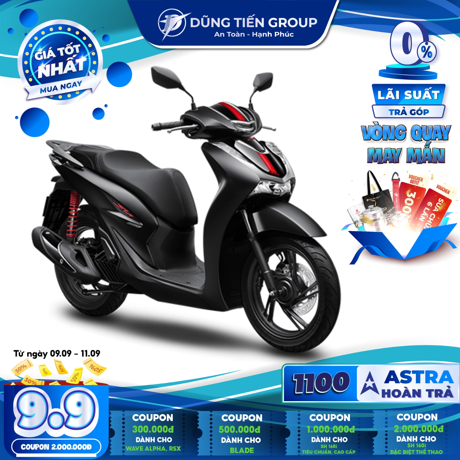 Xe máy Honda SH160i 2023 - Phiên bản Đặc Biệt - Phanh ABS