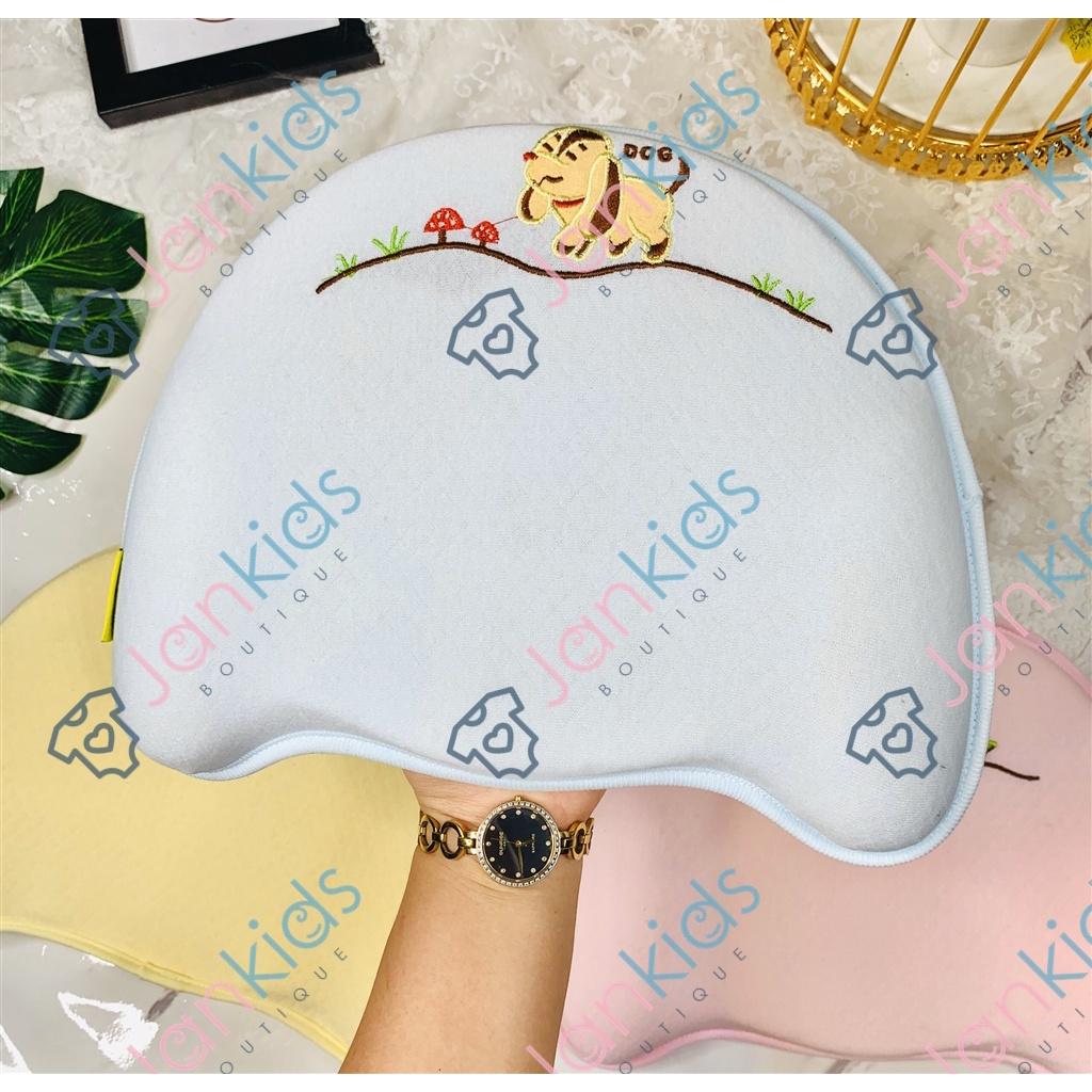 Gối cao su non chống méo bẹp đầu Baby Moov chính hãng