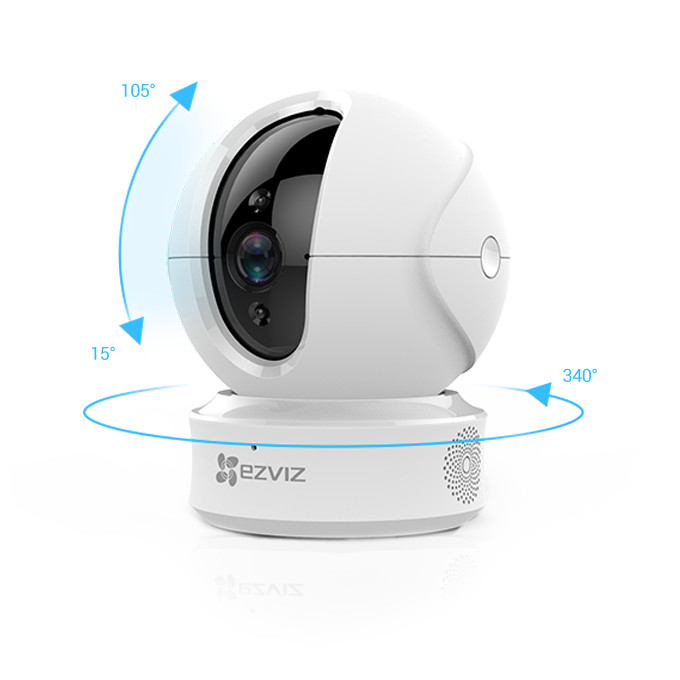 Camera IP - Camera Wifi Trong Nhà EZVIZ C6CN 1080P - Đàm Thoại 2 Chiều - Xoay 360 Độ Theo Chuyển Động - Hàng nhập khẩu