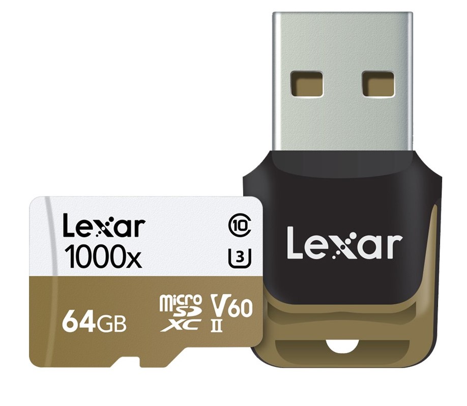 Thẻ Nhớ Lexar 64GB micro SDXC 1000X 150MB/90MB/s - Hàng chính hãng