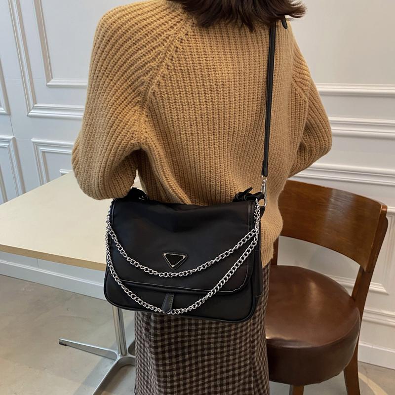 Vải Oxford Lớn Đeo Vai Cho Nữ Xu Hướng Mới 2021 Dây Chuyền Sang Trọng Túi Xách Nữ Shop Túi Áo Thiết Kế Túi Cầm Tay túi