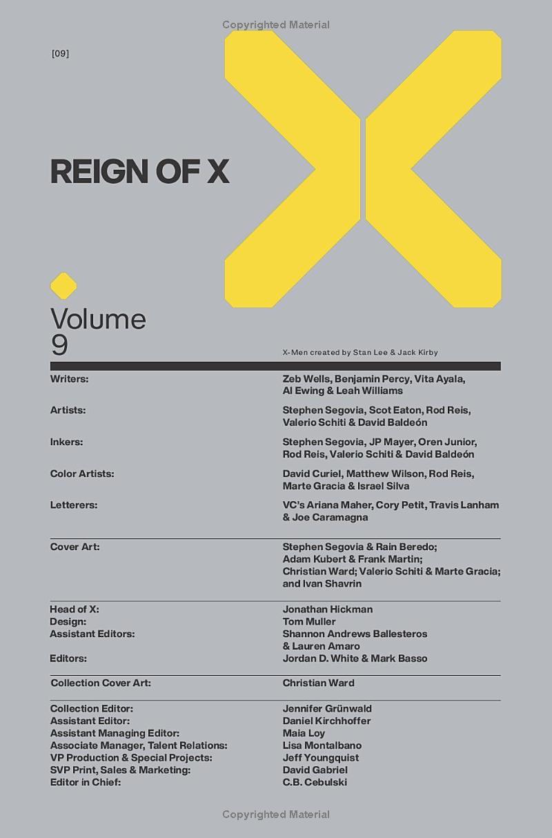 Reign Of X Vol. 9