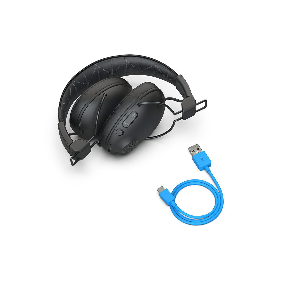 Tai nghe Bluetooth chụp tai TWS Jlab Studio Pro màu đen foam Over-ear thời gian nghe 50H bluetooth 5.0 âm thanh EQ3 - Hàng chính hãng